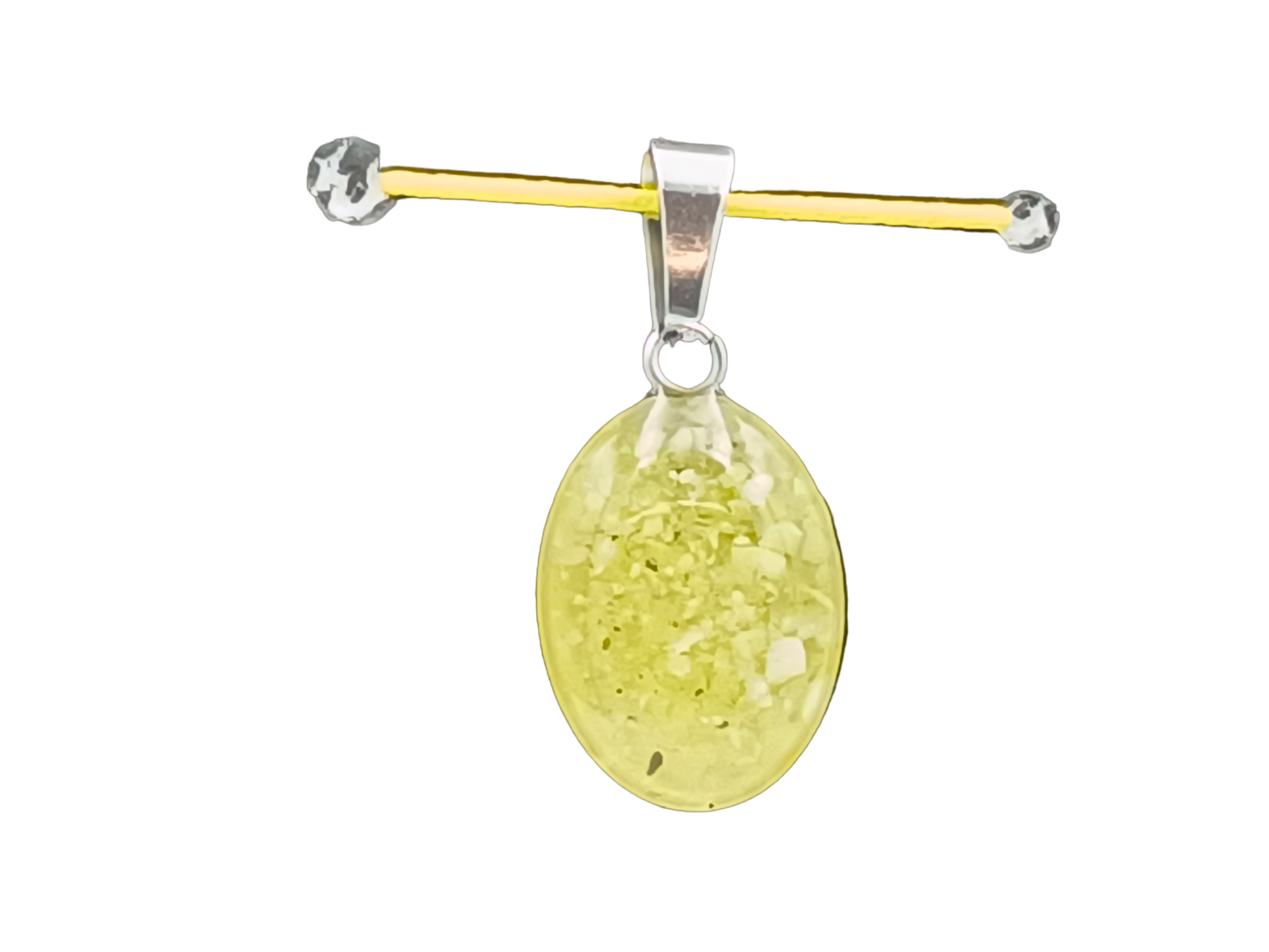 Lizardit Schmuckanhänger - Oval 14mm