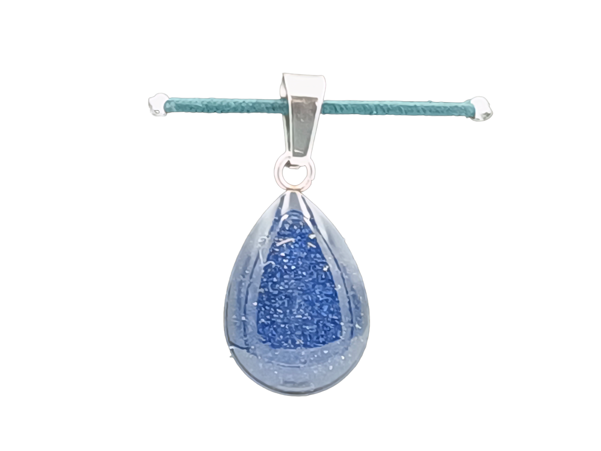 Lapislazuli Schmuckanhänger - Tropfen 14mm