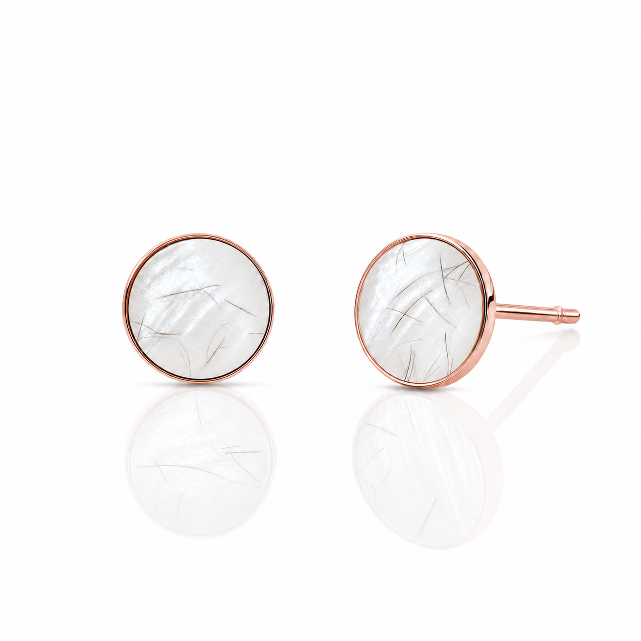 Ohrstecker mit Ihrem persönlichen Tierhaarschmuck