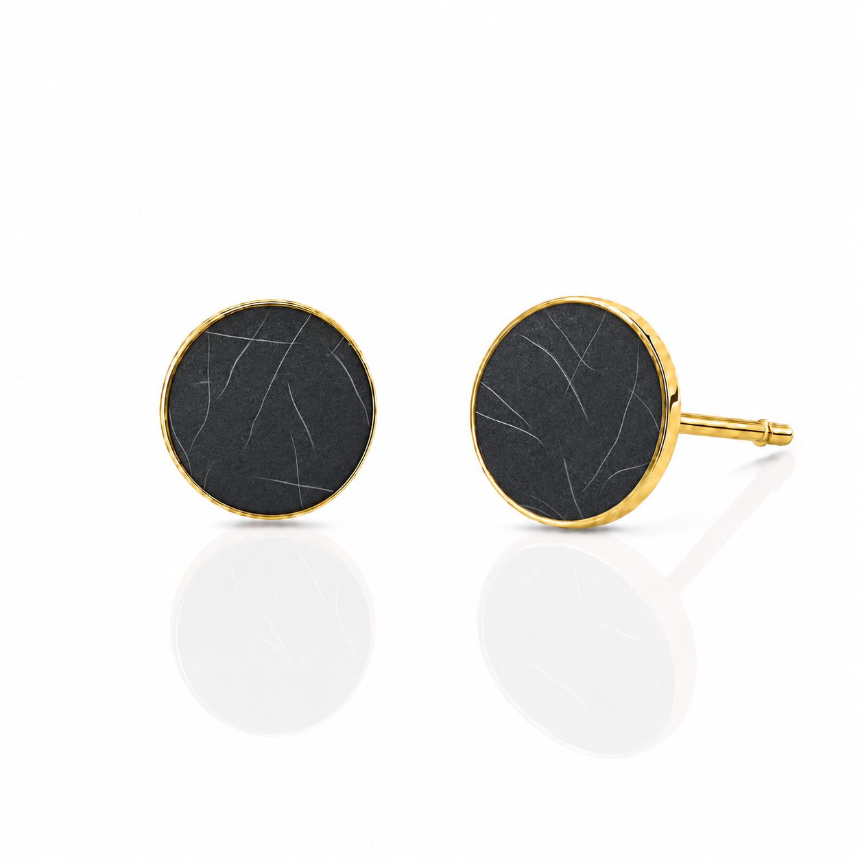 Ohrstecker mit Ihrem persönlichen Tierhaarschmuck