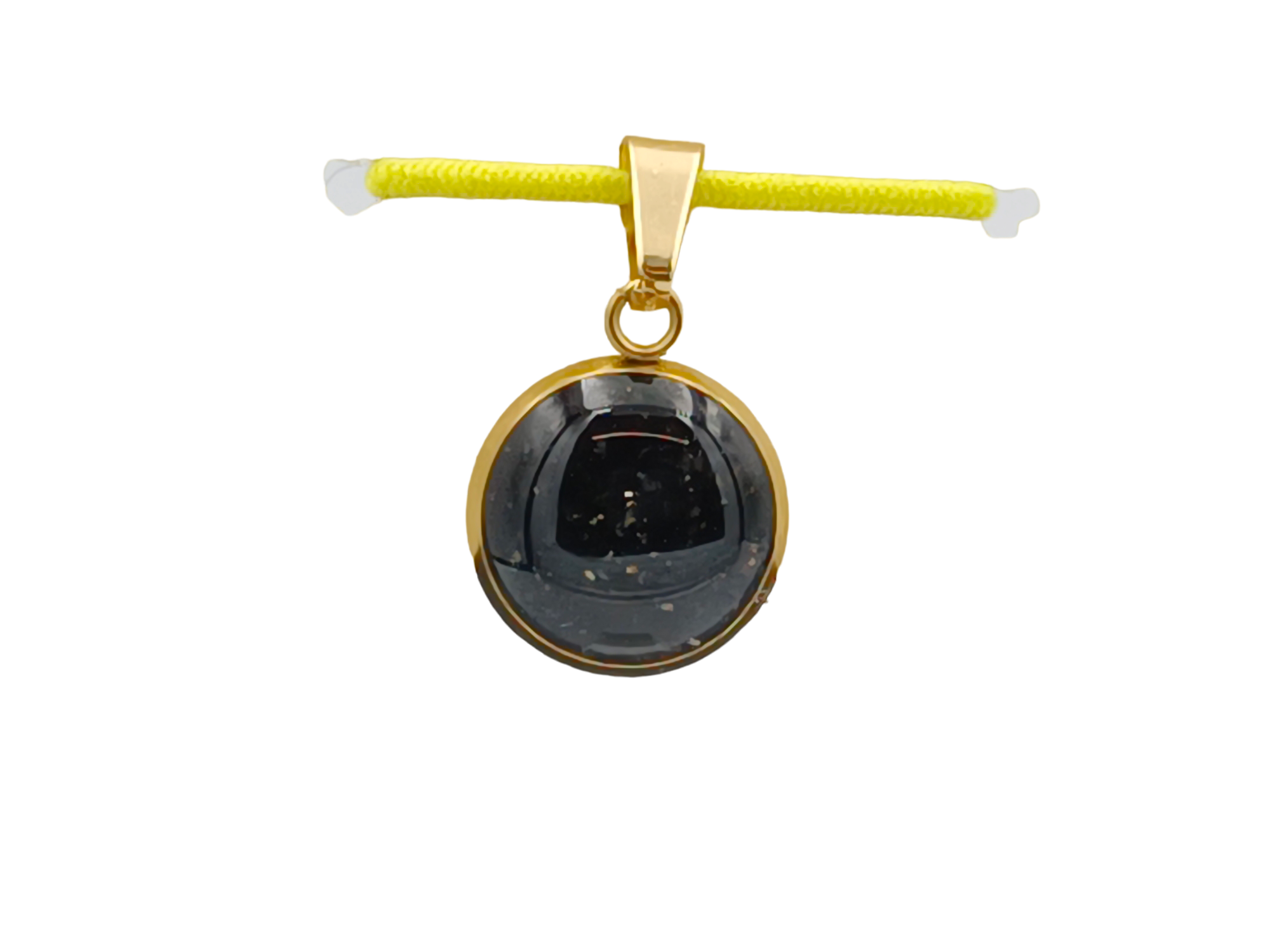 Turmalin Schmuckanhänger - Rund 12mm