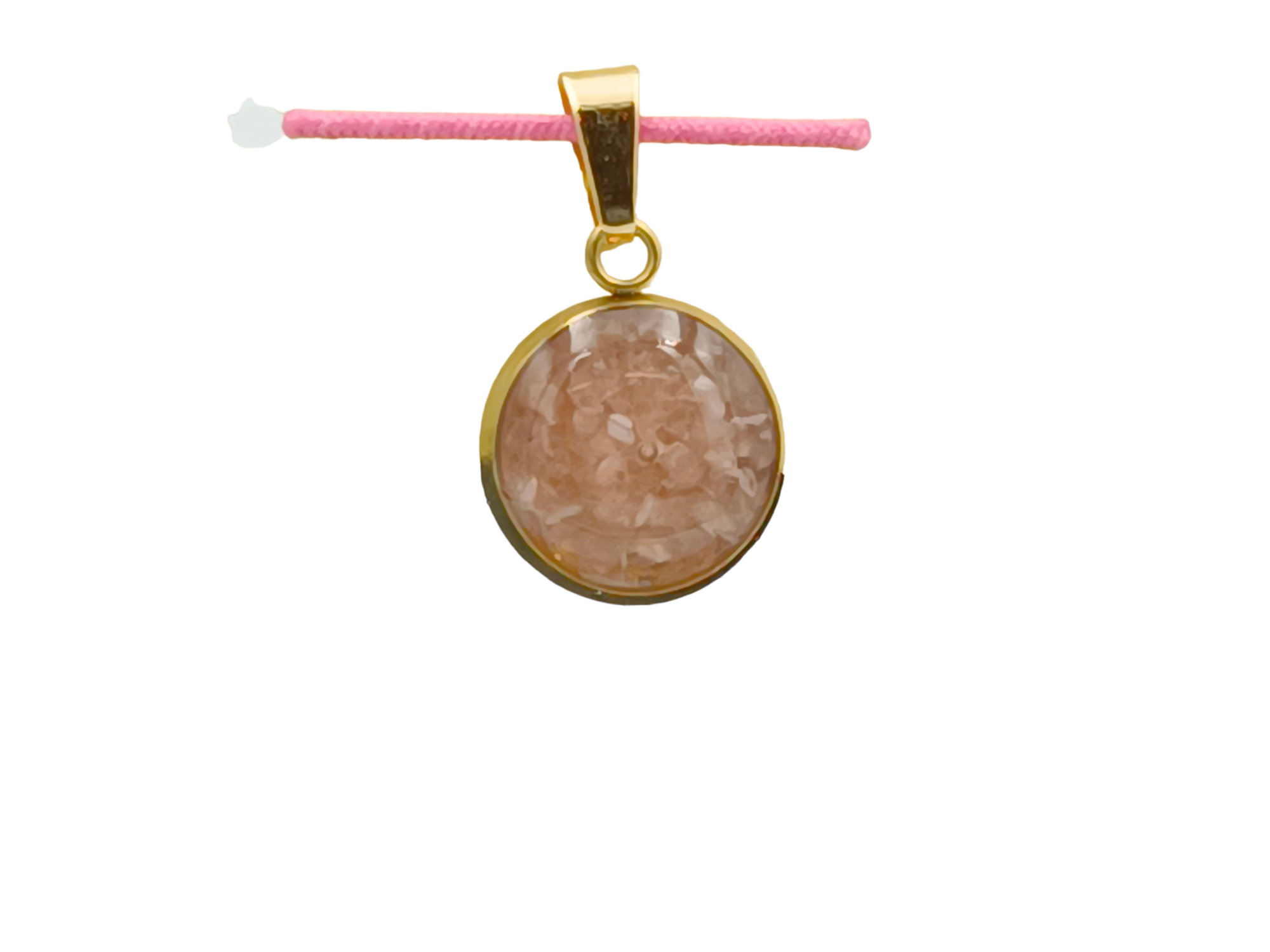 Rhodochrosit Schmuckanhänger - Rund 12 mm