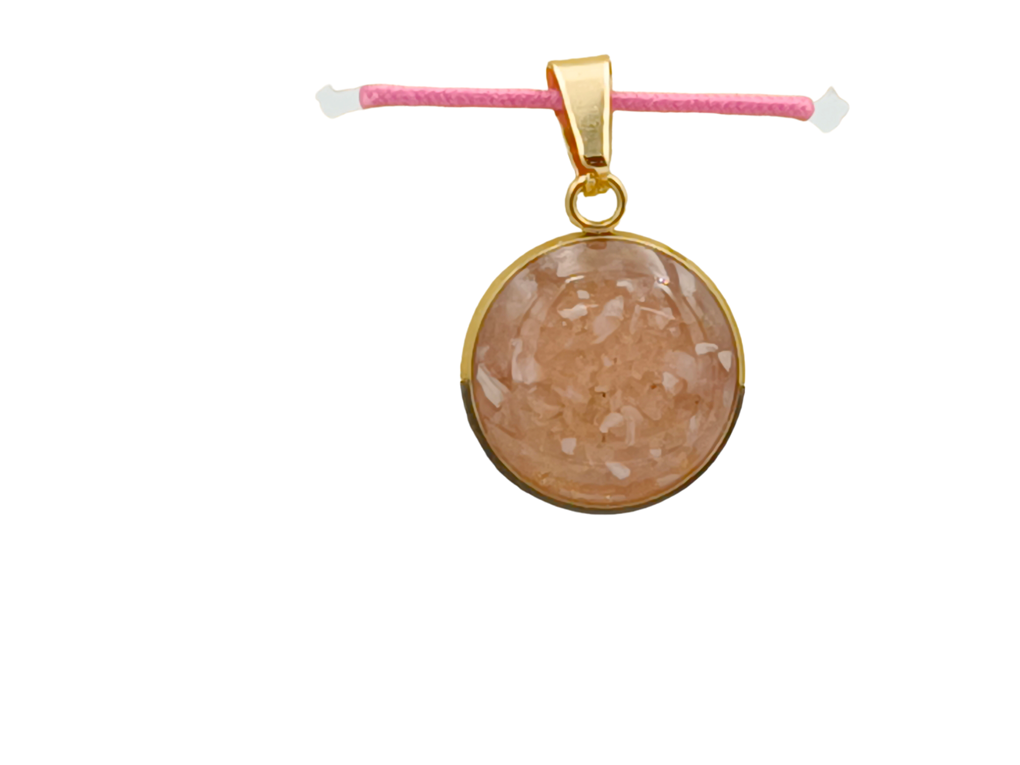 Rhodochrosit Schmuckanhänger - Rund 14 mm