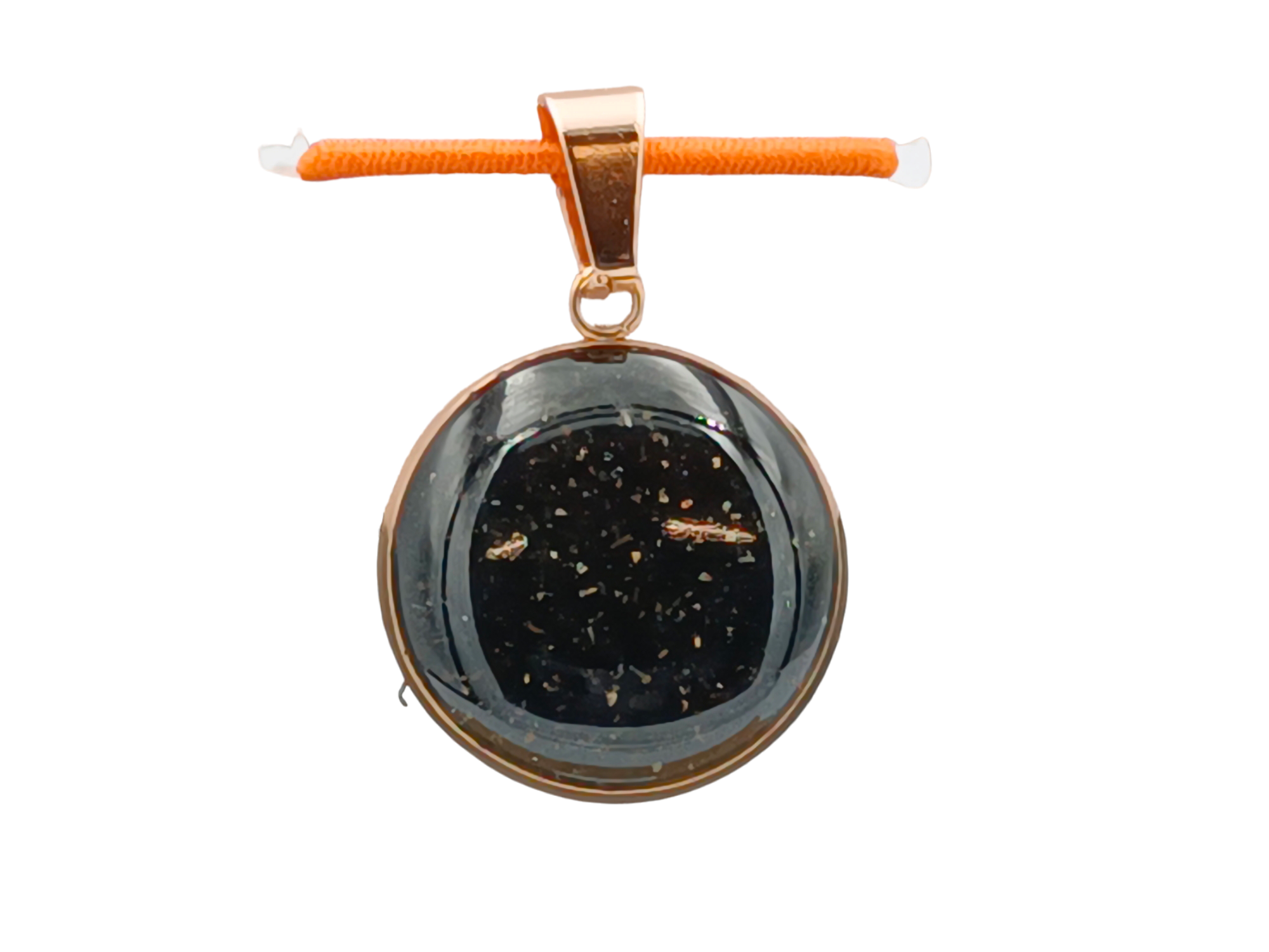 Turmalin Schmuckanhänger - Rund 18 mm