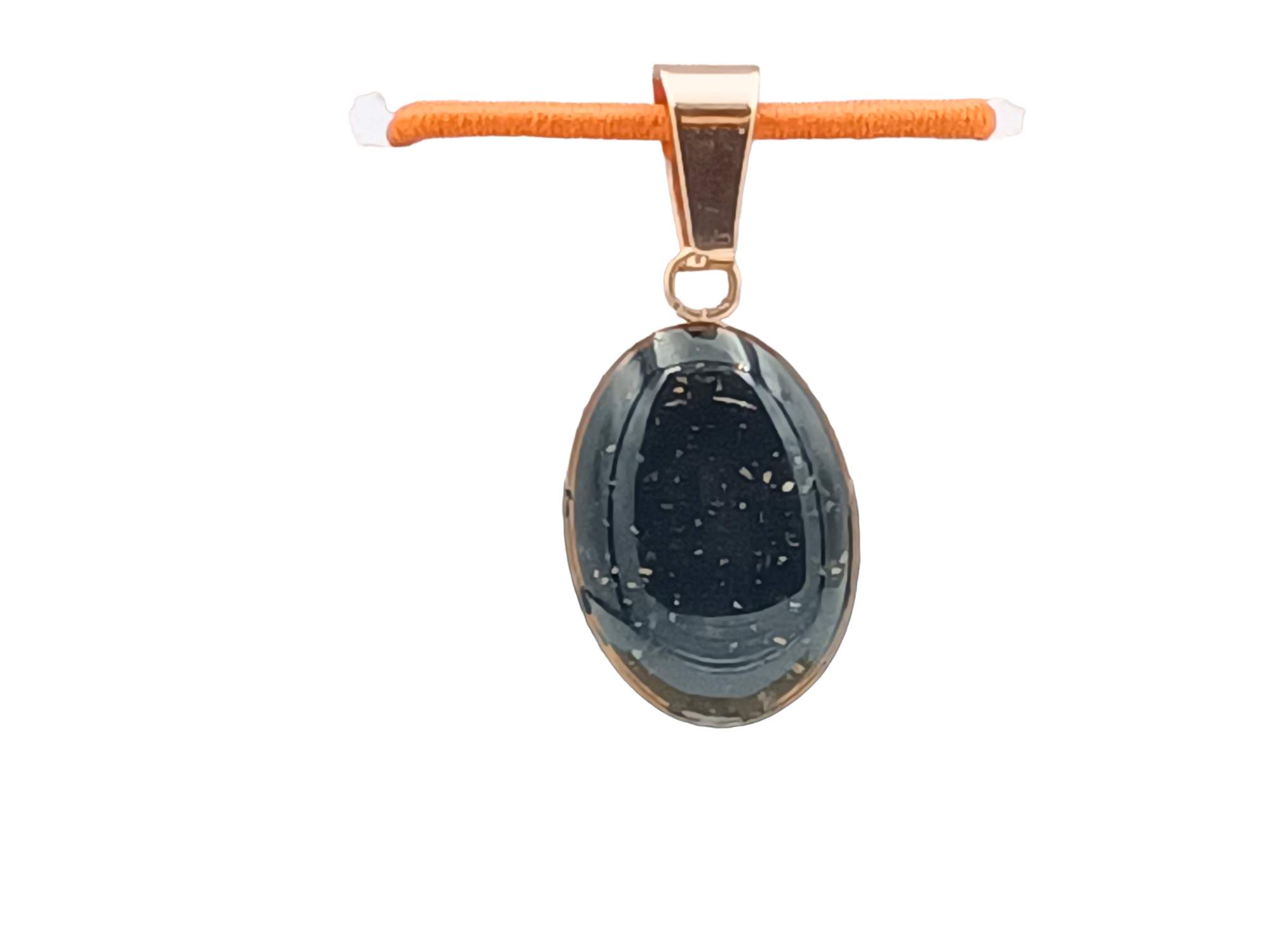 Turmalin Schmuckanhänger - Oval 14 mm