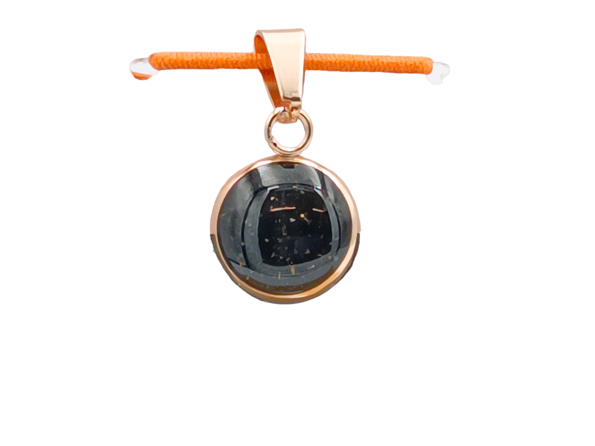 Turmalin Schmuckanhänger - Rund  12 mm