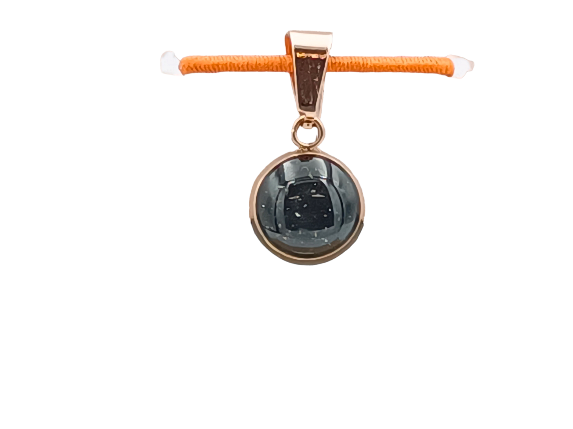 Turmalin Schmuckanhänger - Rund  10 mm