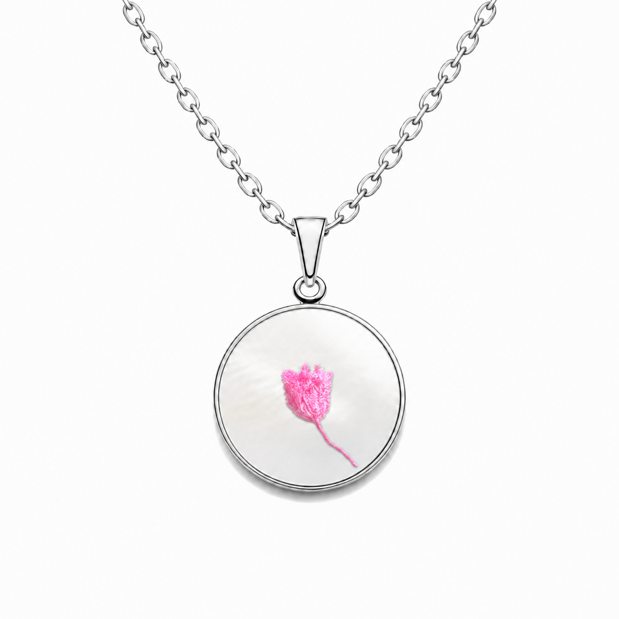 Anhänger mit Ihrem persönlichen Muttermilchschmuck plus Gratis Gravur Rückseite