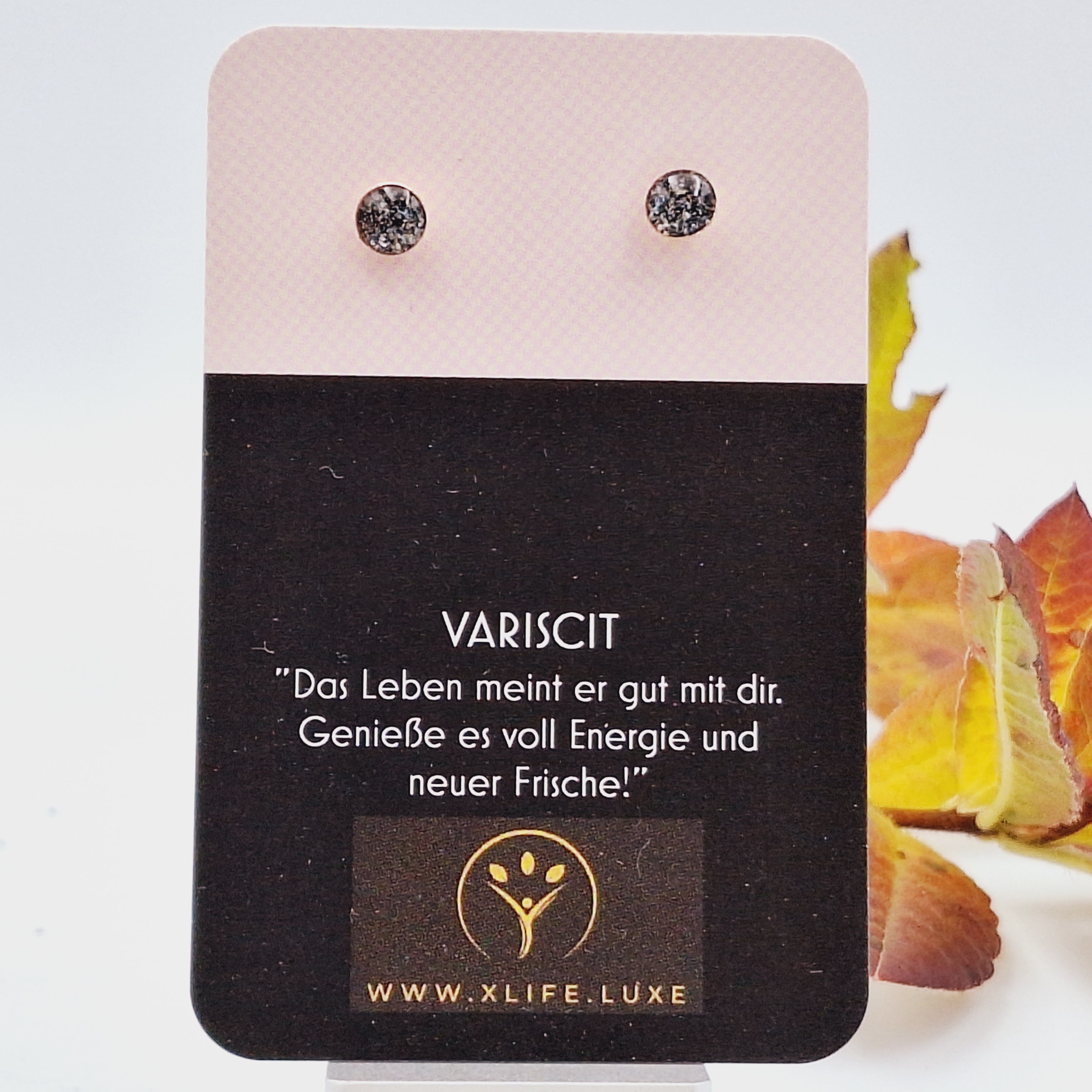 Variscit Ohrstecker 6mm Rose