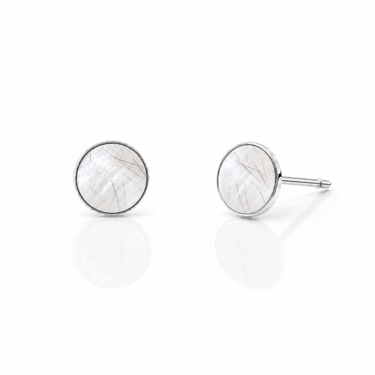 Ohrstecker mit Ihrem persönlichen Tierhaarschmuck