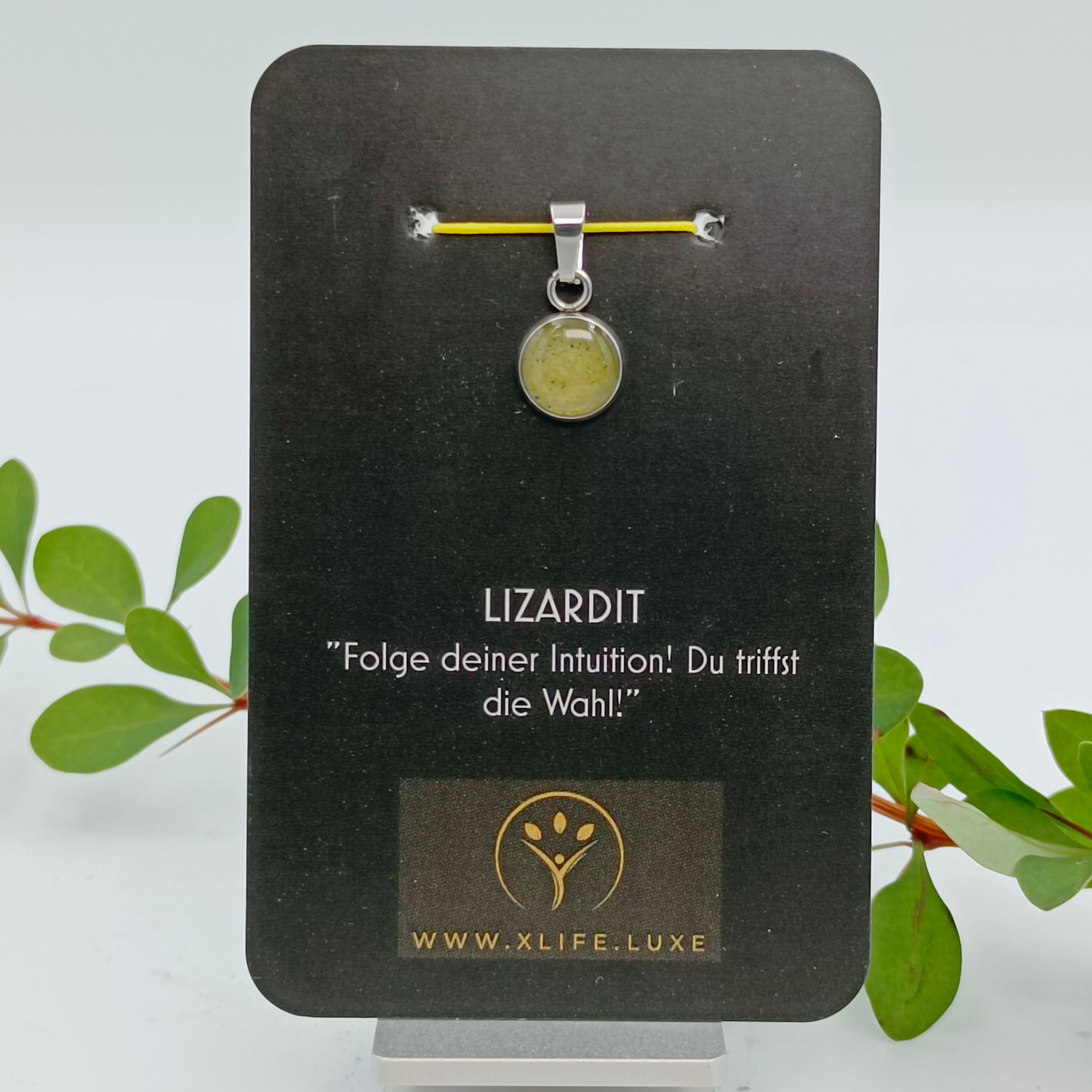 Lizardit Schmuckanhänger - Rund 10mm