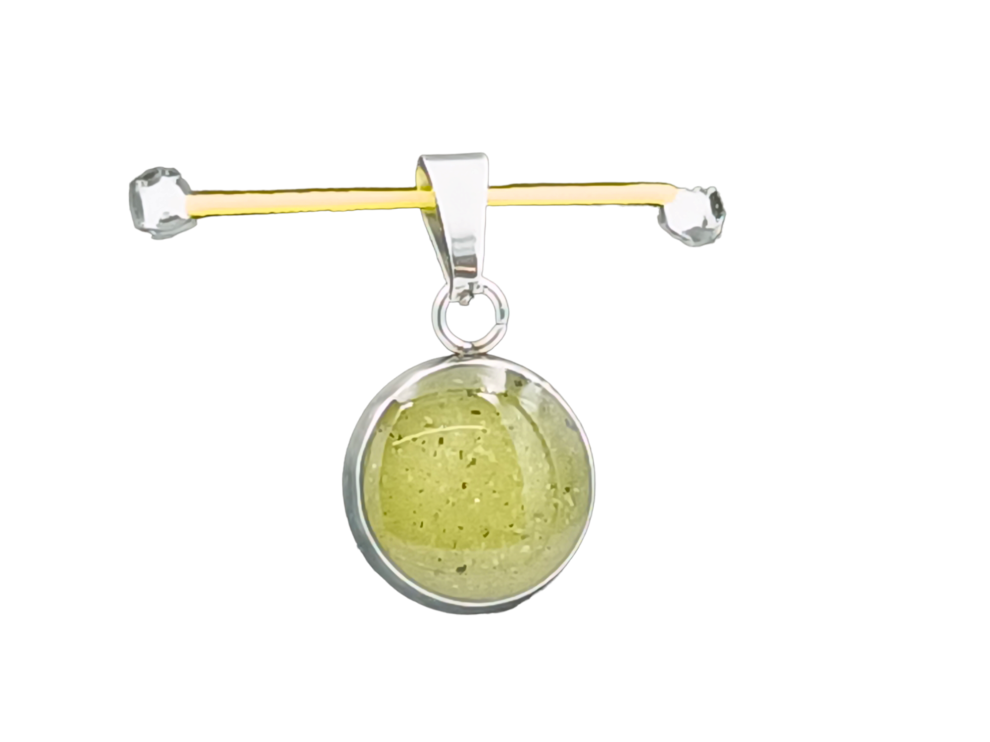 Lizardit Schmuckanhänger - Rund 12mm