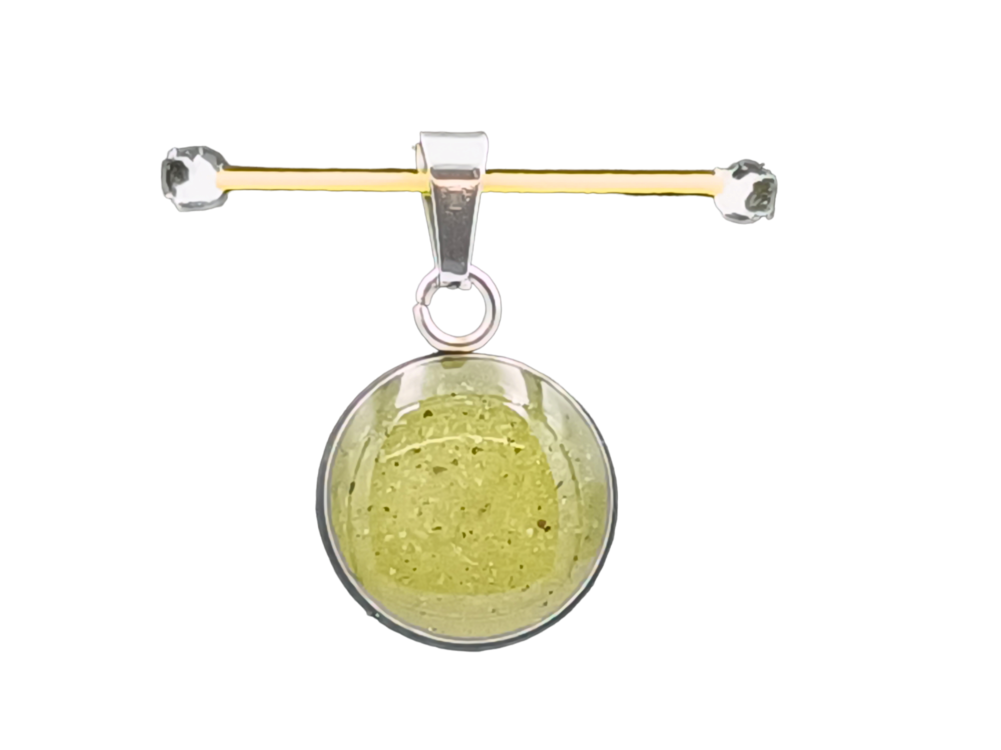 Lizardit Schmuckanhänger - Rund 14mm