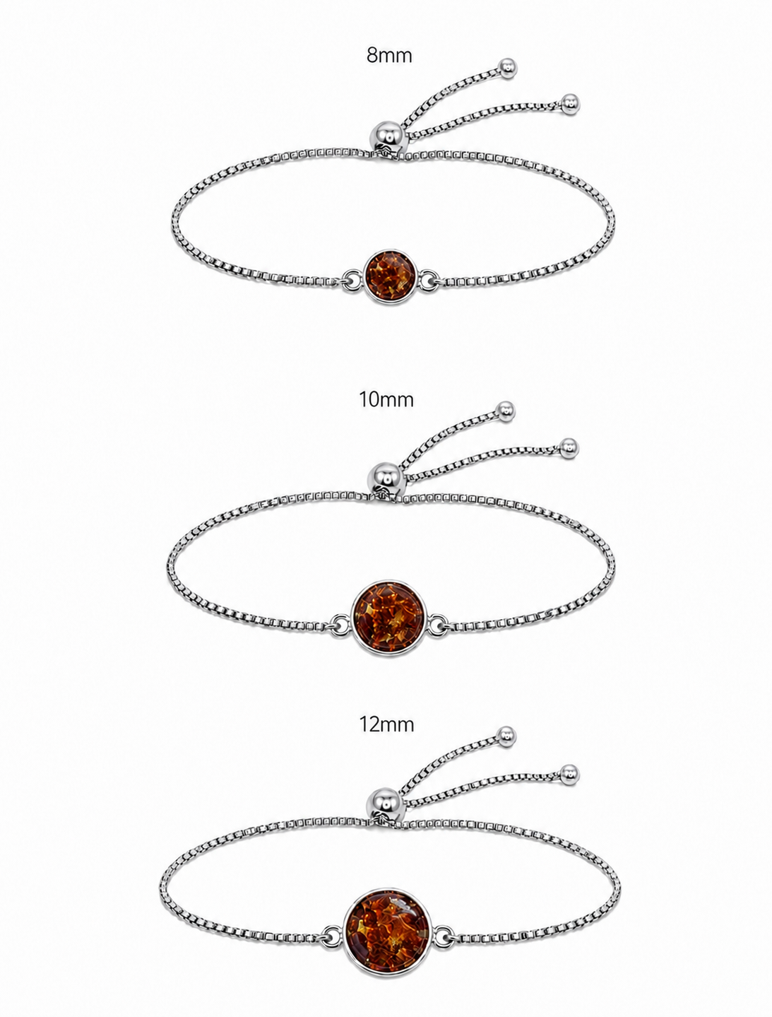 Granat Armband