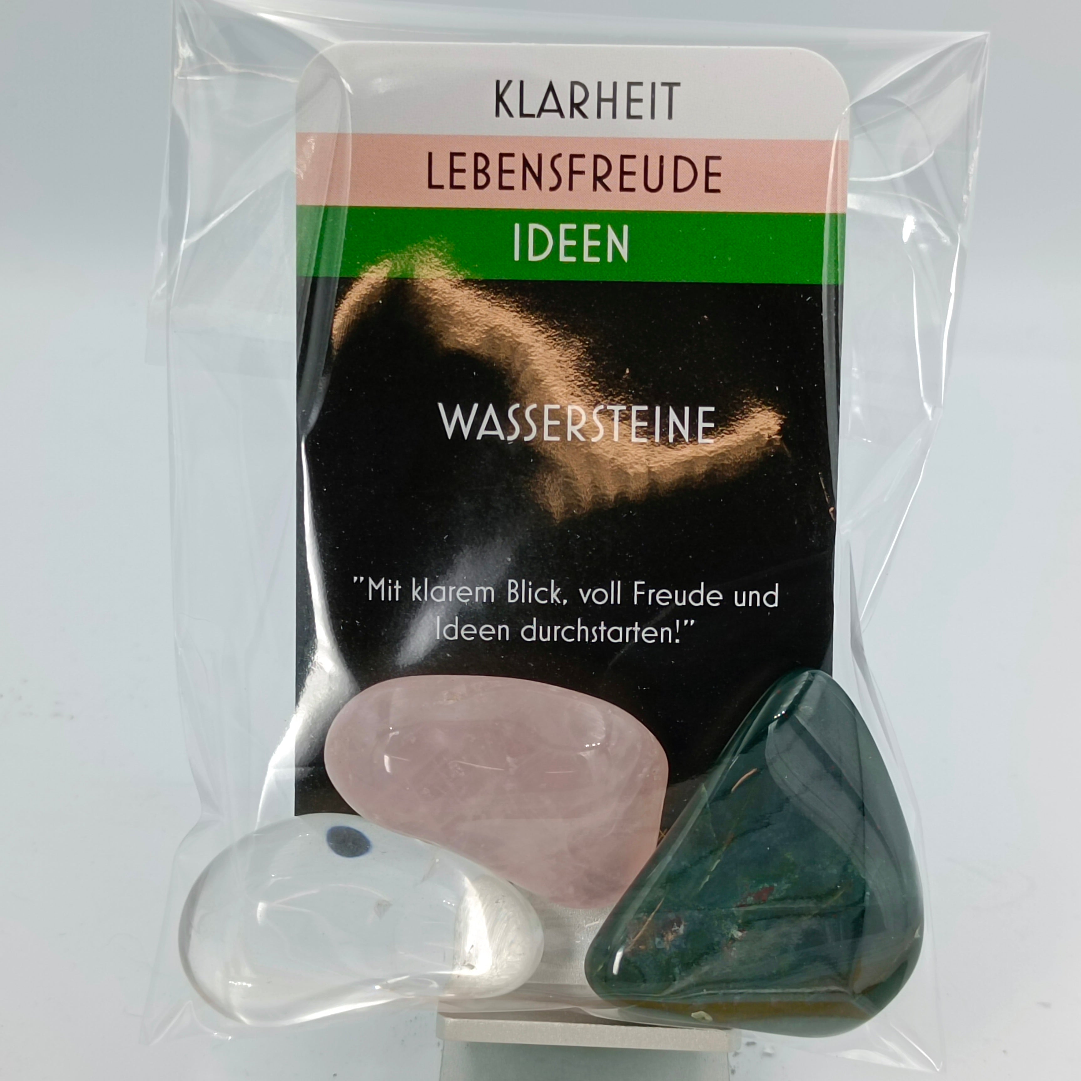 Wassersteine Klarheit-Lebensfreude-Ideen