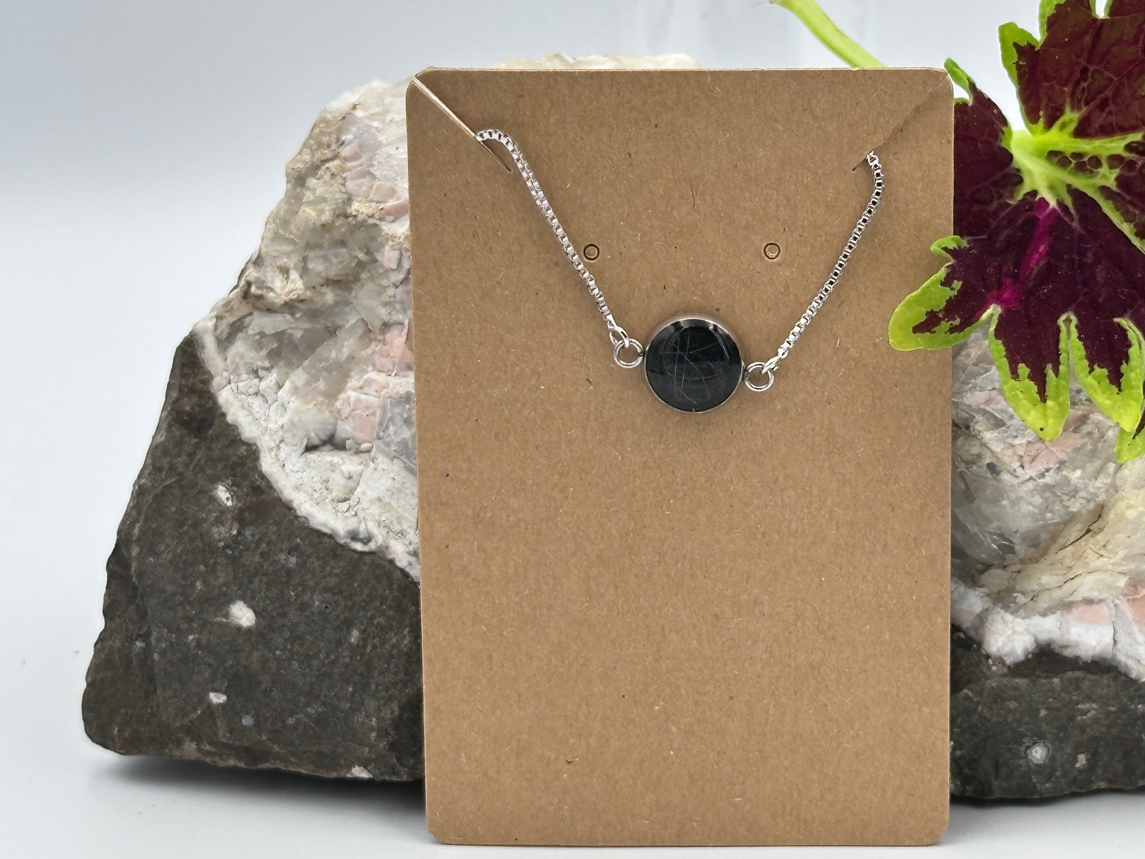 Armband Anthrazit mit Ihrem persönlichen Tierhaarschmuck