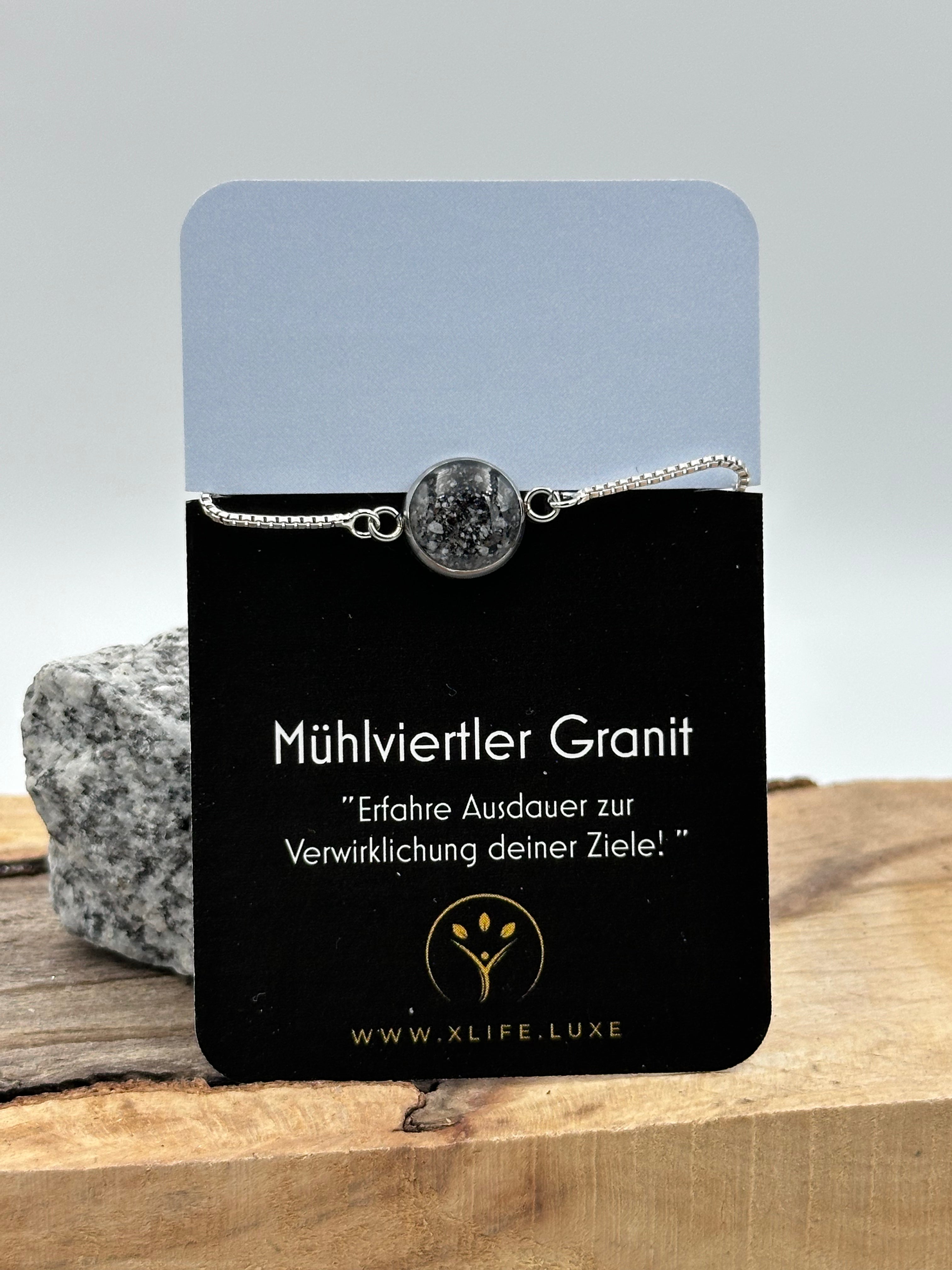 Armband Granit 12 mm