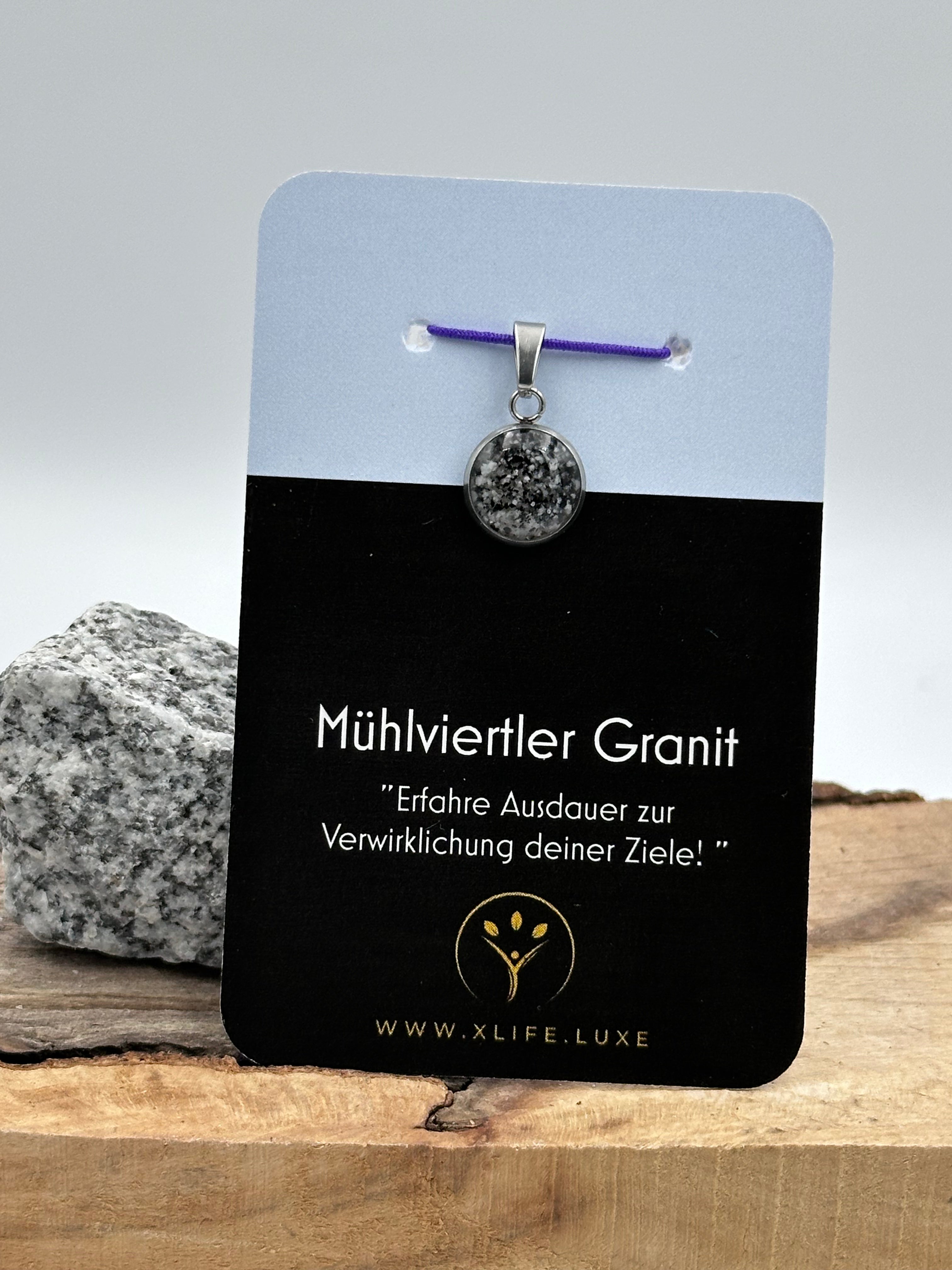 Schmuckanhänger Granit 12 mm