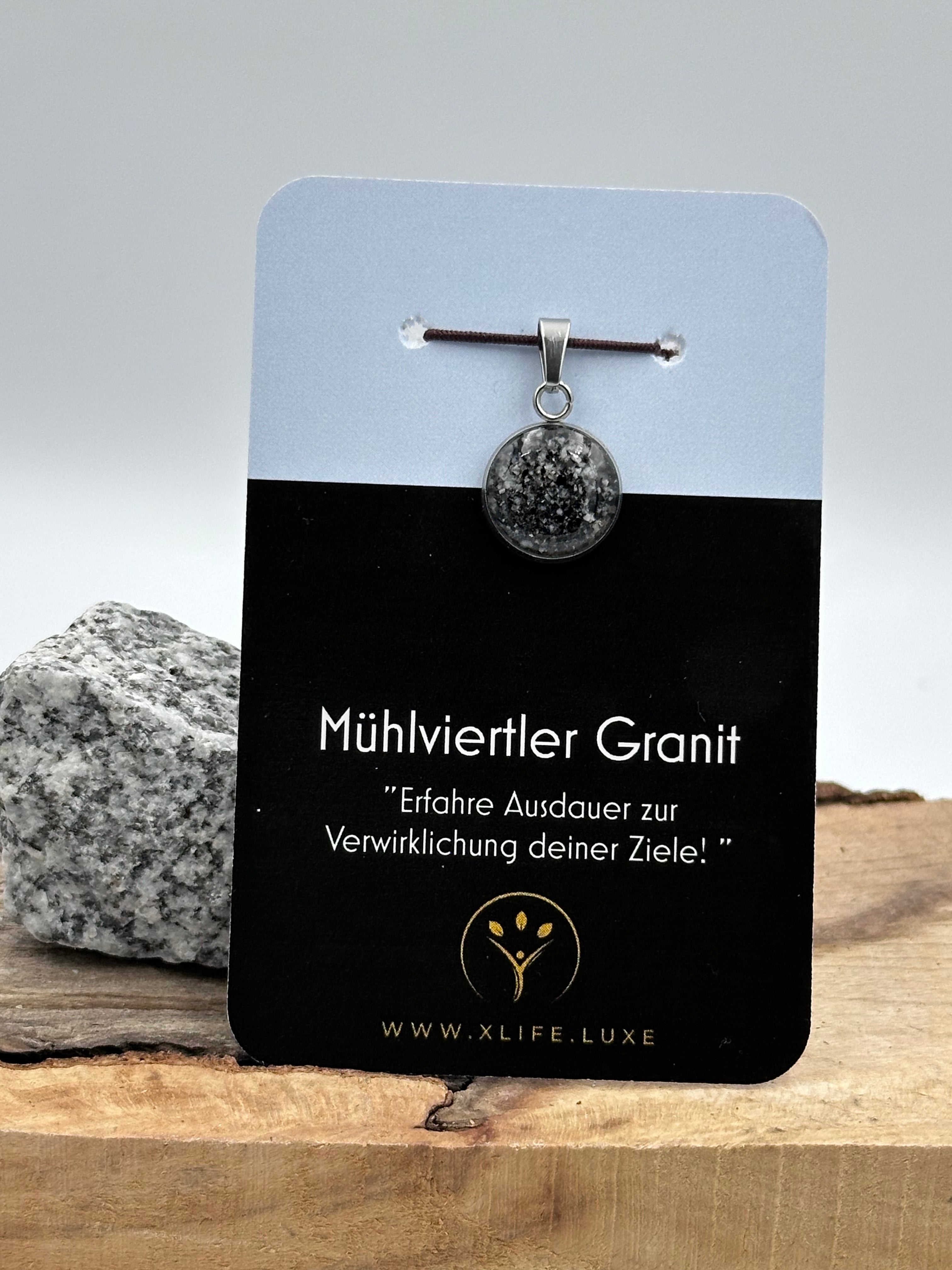 Schmuckanhänger Granit 14 mm