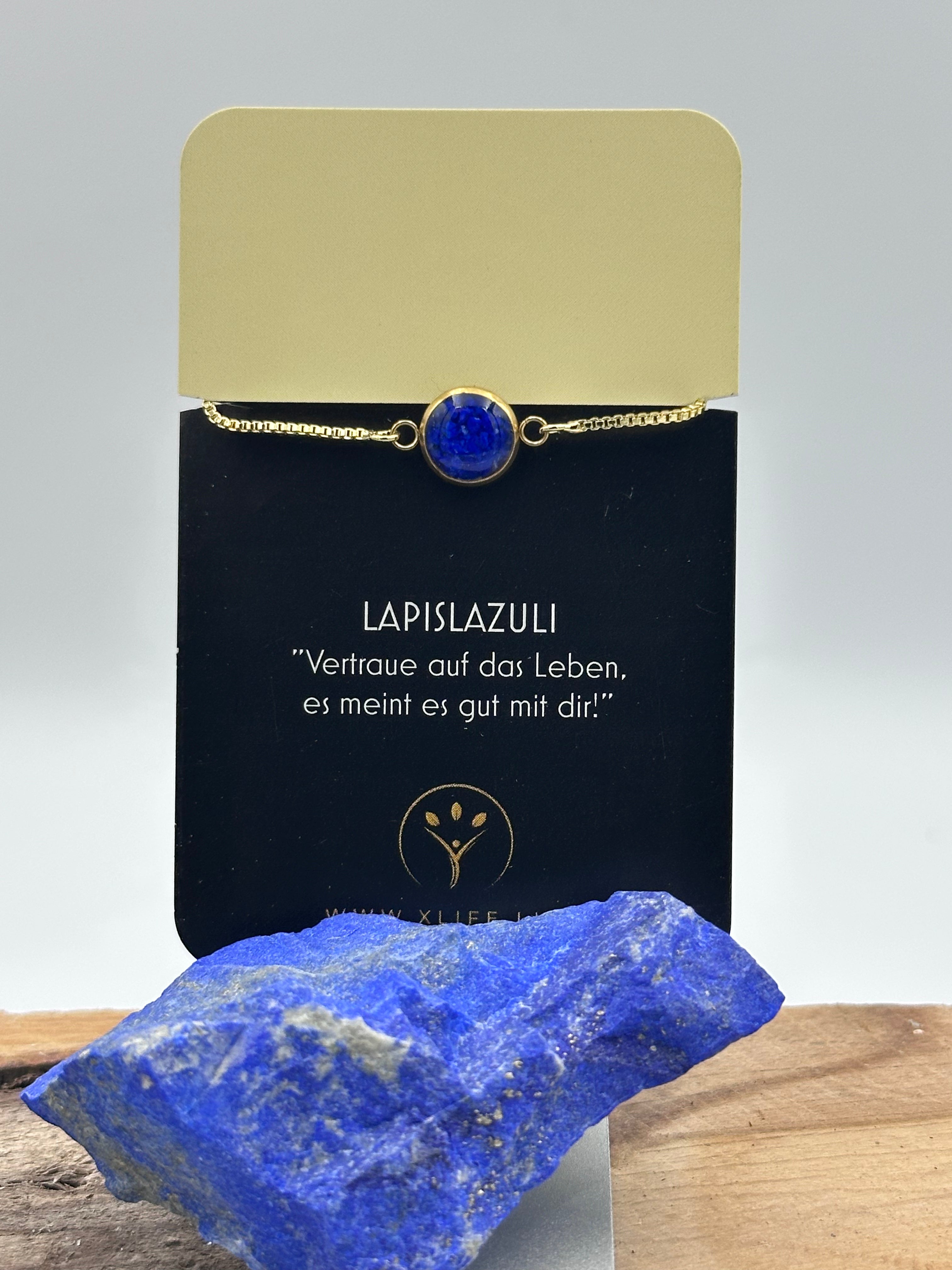 Armband Lapislazuli 10 mm