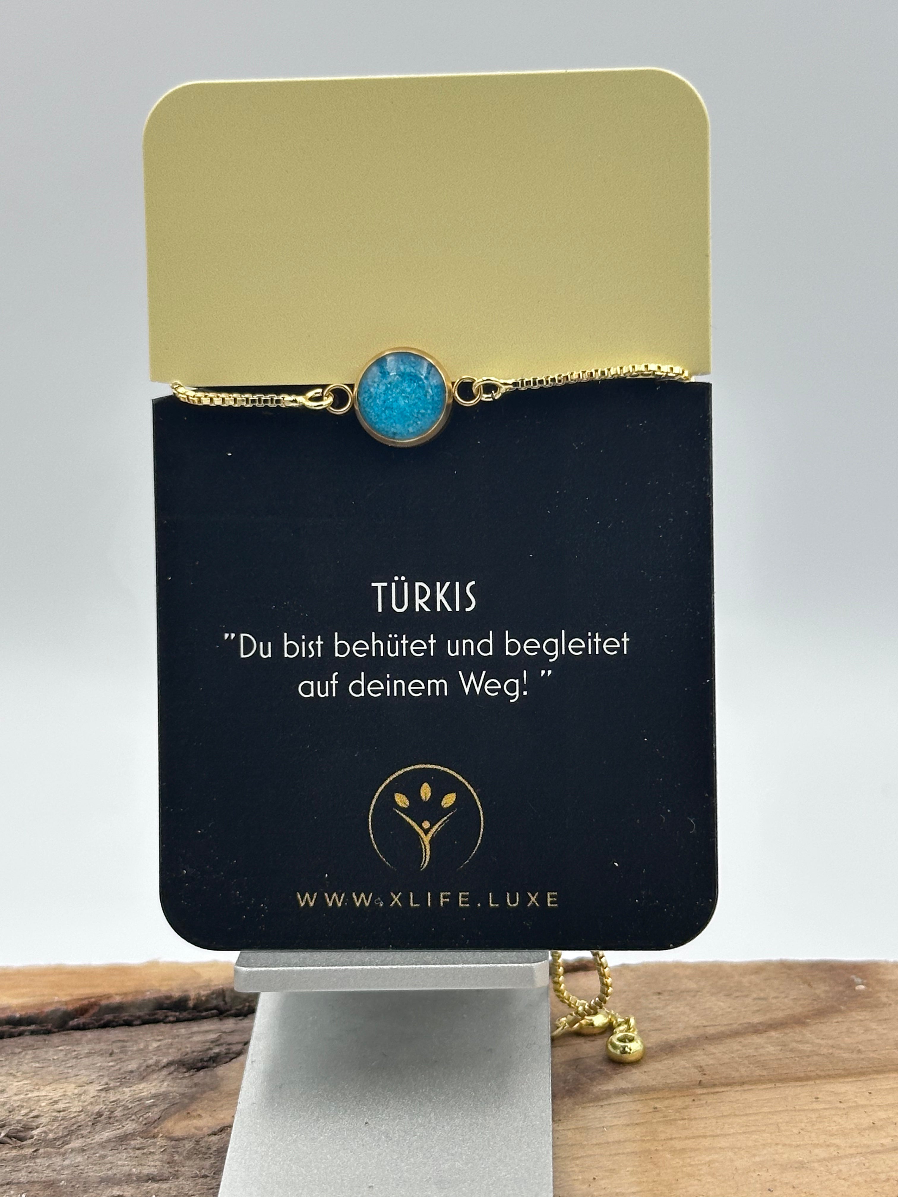 Armband Türkis 10 mm