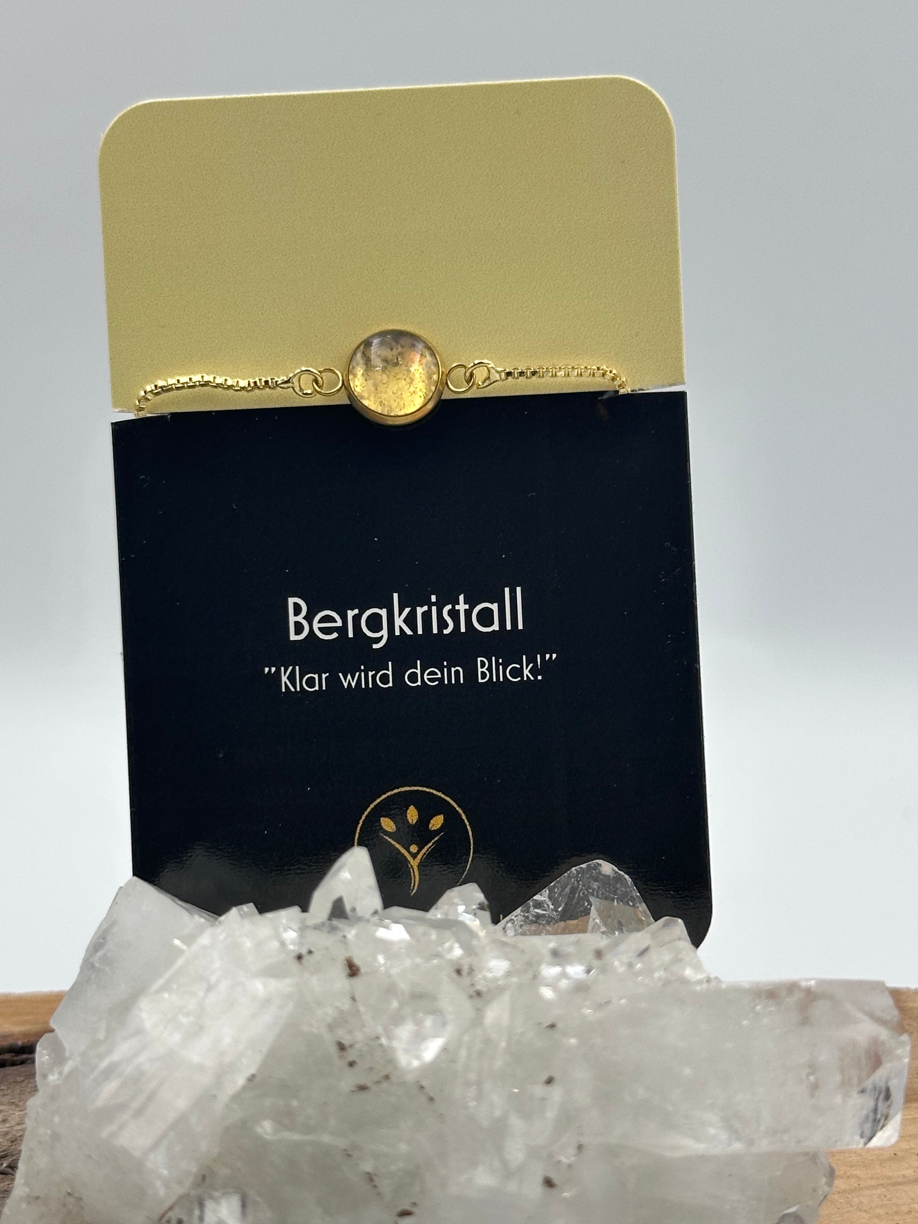 Armband Bergkristall 10 mm