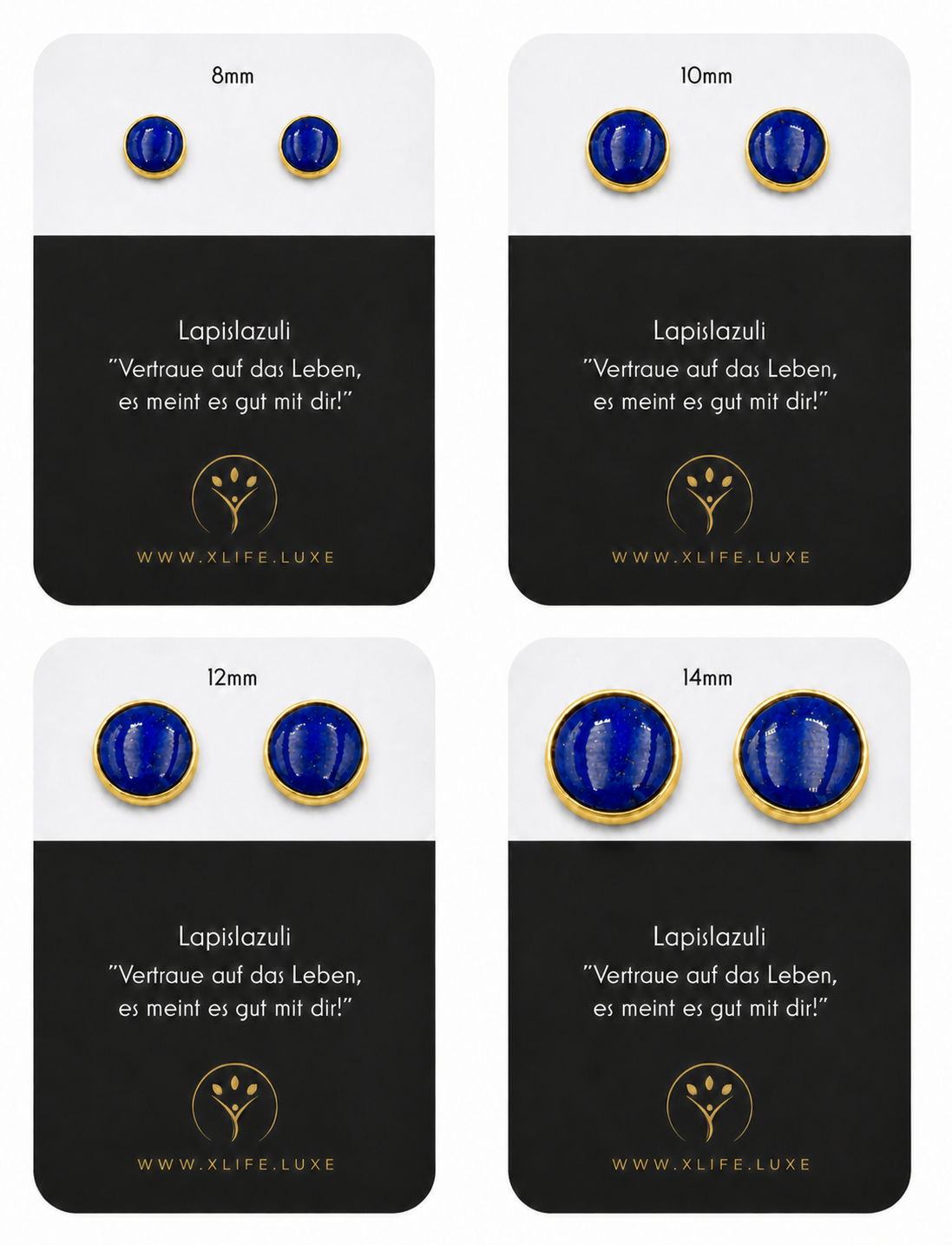 Lapislazuli Ohrstecker 1