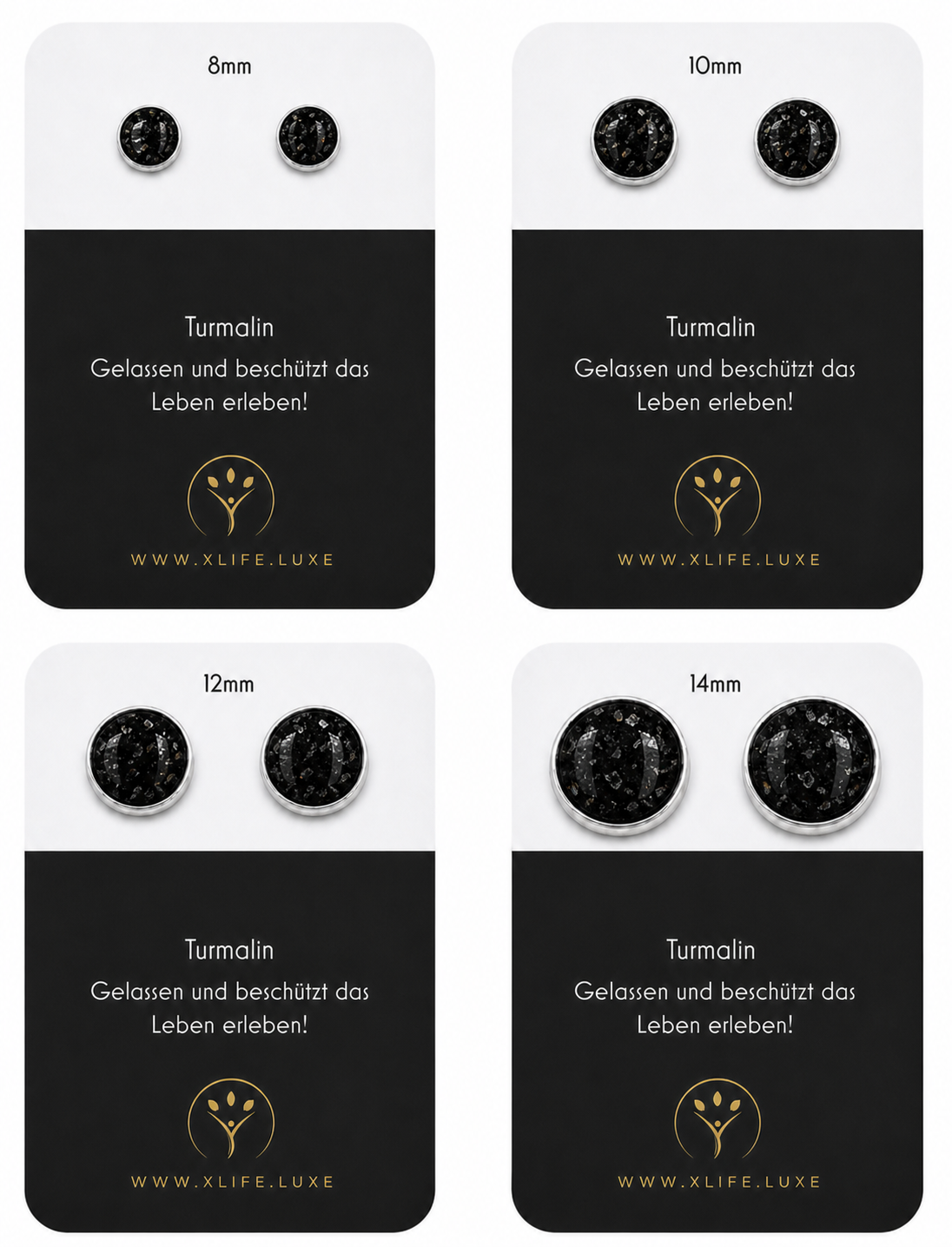 Turmalin Ohrstecker